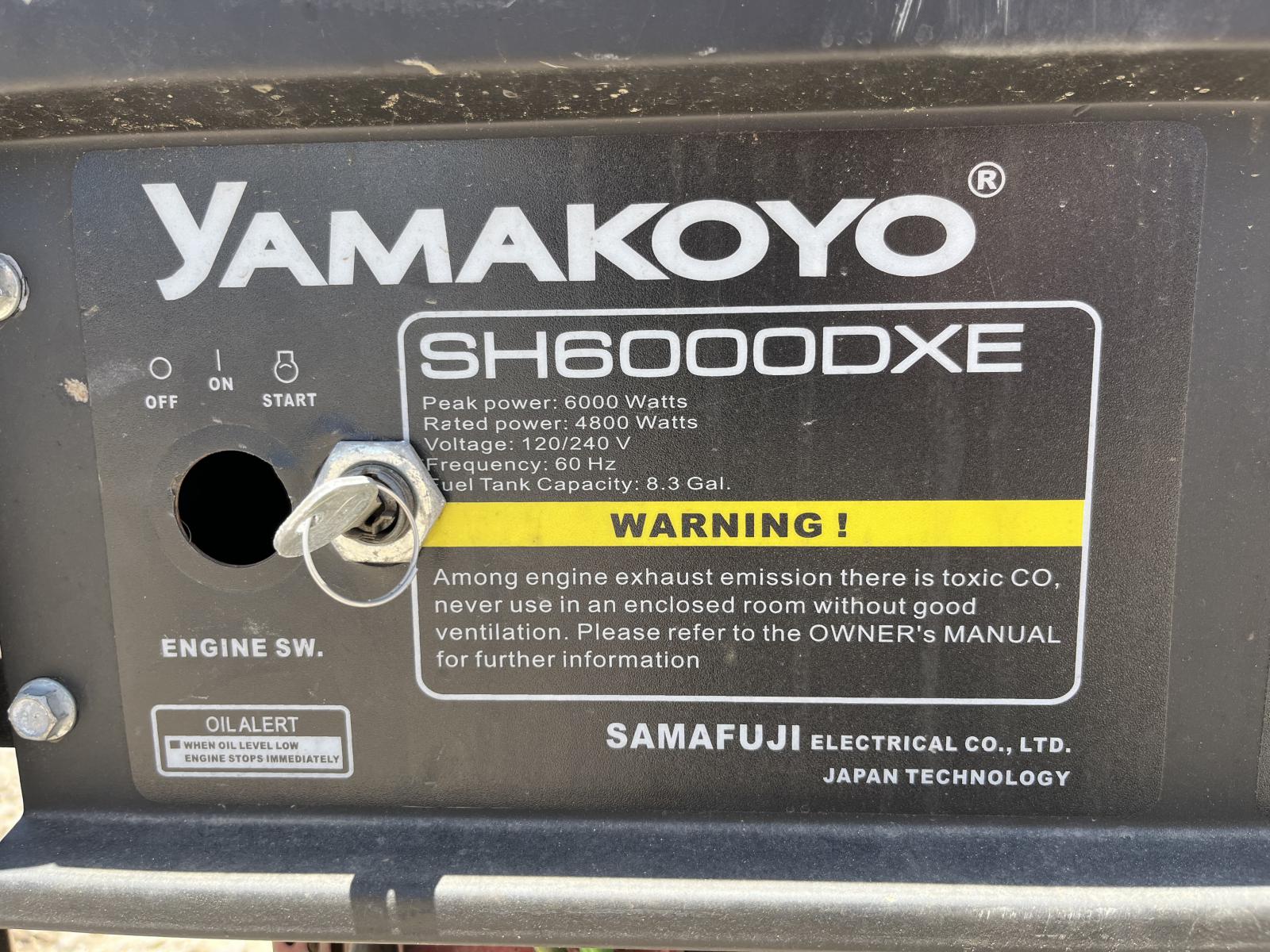 PLANTA DE LUZ YAMAKOYO SH6000DXE